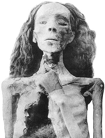 Мумия бабушки Тутанхамона